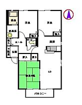 アンソレイエ・マーシュ A0202 ｜ 福岡県北九州市門司区吉志４丁目15-6（賃貸アパート3LDK・2階・64.84㎡） その2