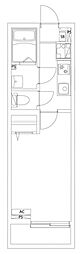 ESTRELLA 1階1Kの間取り