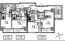 S-RESIDENCE新御徒町East 1Kの間取図画像