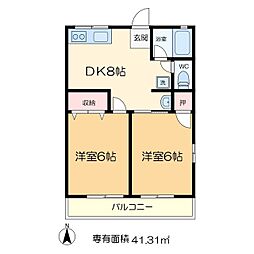 シティハイムヤマネ 2階