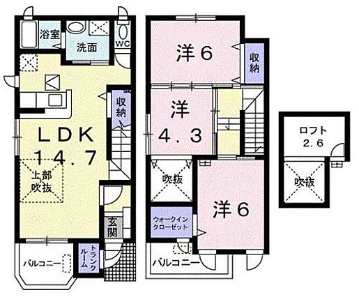 ヒロハウスC_間取り_0
