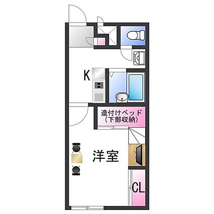 レオパレス泉南ウィロー_間取り_0