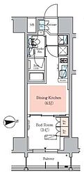 Urbanex秋葉原EAST3 1DKの間取図画像