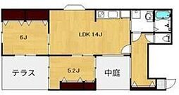 WILL日吉本町 2LDKの間取図画像