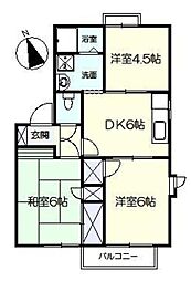 カーサ柏台A 2階