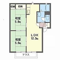 グランデール　Ｃ棟 0102 ｜ 兵庫県丹波市氷上町石生611-6（賃貸アパート2LDK・1階・50.42㎡） その2