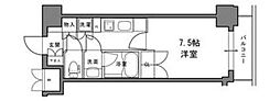 クオリア小石川 1Kの間取図画像