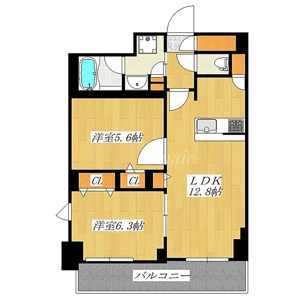 ロイジェント志村坂上 427｜東京都板橋区東坂下２丁目(賃貸マンション2LDK・4階・55.88㎡)の写真 その2