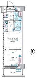 ジェノヴィア練馬春日町スカイガーデン 1DKの間取図画像