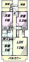 フォレスト西所  ｜ 埼玉県所沢市大字山口297-5（賃貸マンション3LDK・2階・70.27㎡） その2