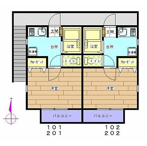 ホームズ でお部屋探し アクア ドルフィン 1階 102 賃料6 8万円