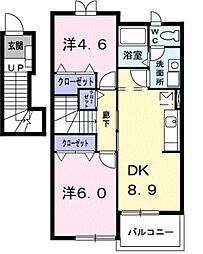 エスポワールE 2階