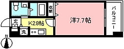 ブリックス世田谷松原 1Kの間取図画像