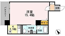 ジェイ・エス・ティ横浜東 1Kの間取図画像