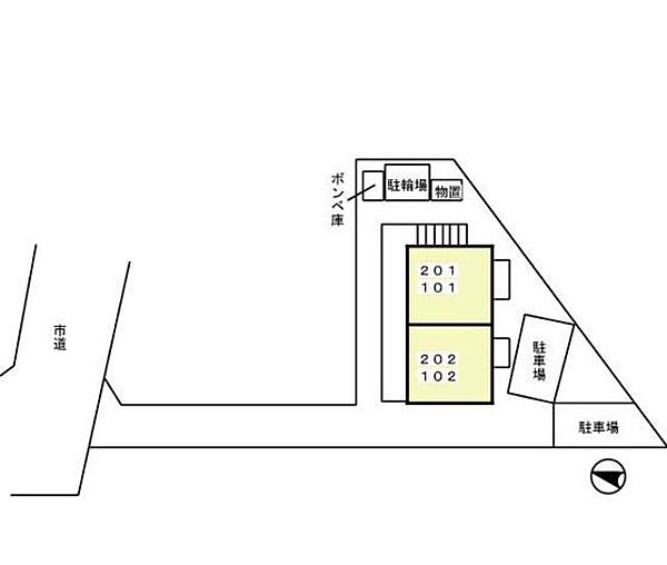 フラットイン程島 201｜新潟県新潟市秋葉区程島(賃貸アパート1K・2階・27.79㎡)の写真 その24