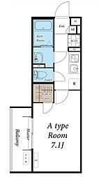 ヴィラ本厚木 2階