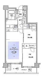 ガーデンホーム多摩永山 2LDKの間取図画像