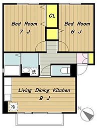 クレセント 1階
