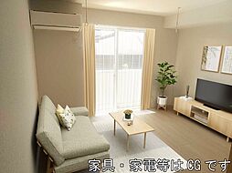 カサヴェール 1階2LDKのリビング/ダイニング