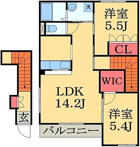 ホームズ でお部屋探し ｊｒ内房線 五井駅 バス11分 千種中学校入口下車 徒歩7分 2ldk 賃料6 8万円 2階 54 54 賃貸アパート住宅情報 物件番号 0131648 0026256 取扱い不動産会社 アイ イー セレクト株式会社 鎌取駅前店