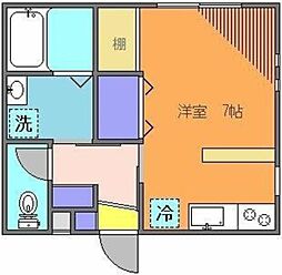 間取図画像 ワンルーム