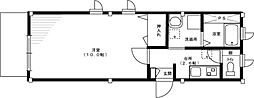 ボヌール高円寺 1Kの間取図画像
