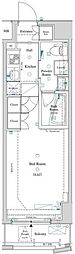 ARKMARK石川台 1Kの間取図画像