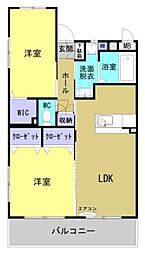 (仮称)波島1丁目マンション 2LDKの間取図画像