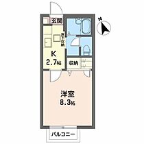 ベルメゾン・リリー 103 ｜ 山形県山形市小白川町５丁目8-14（賃貸アパート1K・1階・26.40㎡） その2