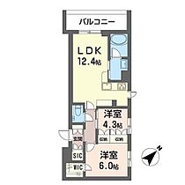 アリコルージュ 00302 ｜ 神奈川県横浜市南区中村町３丁目203（賃貸マンション2LDK・3階・52.54㎡） その2