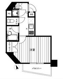 フェニックス高井戸南 1Kの間取図画像