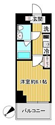 SHOKENResidenceお花茶屋 1Kの間取図画像