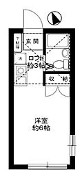 mia・casa高松 ワンルームの間取図画像