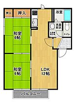 ディアス久留米　B棟 202 ｜ 福島県郡山市久留米５丁目159-1（賃貸アパート2LDK・2階・50.00㎡） その2