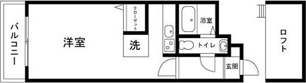 エステート長尾 401｜福岡県福岡市城南区長尾５丁目(賃貸マンション1R・4階・29.79㎡)の写真 その2