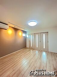 南海線 和歌山市駅 徒歩5分の賃貸アパート 2階1LDKのリビング/ダイニング