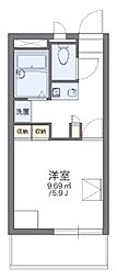 レオパレスアネックスグランドゥール 1Kの間取図画像