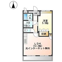 リュミエール  ｜ 和歌山県和歌山市西田井（賃貸アパート1LDK・2階・45.63㎡） その2