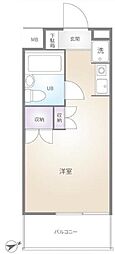 マリオン横浜英 ワンルームの間取図画像