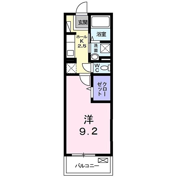 アンピエール ｜大阪府阪南市尾崎町(賃貸マンション1K・1階・30.43㎡)の写真 その2