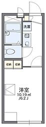 レオパレスＴ＆Ｓ 1階1Kの間取り