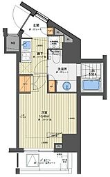 M-GATE 1Kの間取図画像