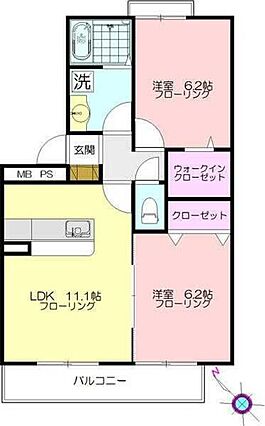 グランデュールもえぎ野_間取り_0