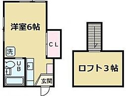 間取図画像 ワンルーム