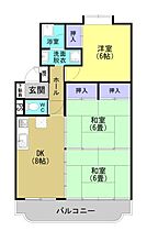 ハイツ飯田 202 ｜ 鹿児島県鹿児島市小野２丁目（賃貸マンション3DK・2階・66.10㎡） その2