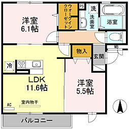 ラ・グラシューズ B棟 3階