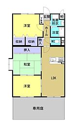 グランディール 3LDKの間取図画像