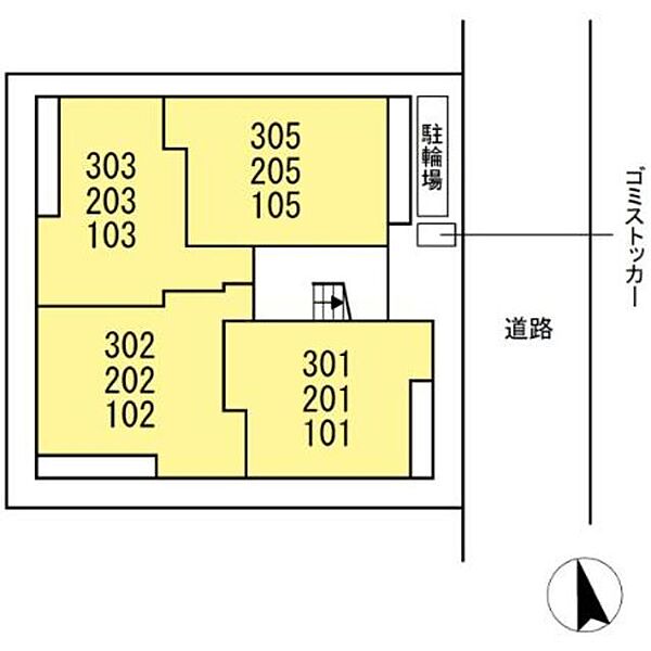 プラム清新一丁目 301｜神奈川県相模原市中央区清新１丁目(賃貸アパート2LDK・3階・49.50㎡)の写真 その14