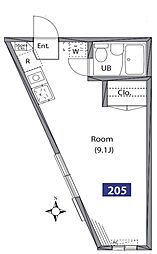 間取図画像 ワンルーム
