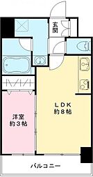 ピーノ京都西大路 1LDKの間取図画像